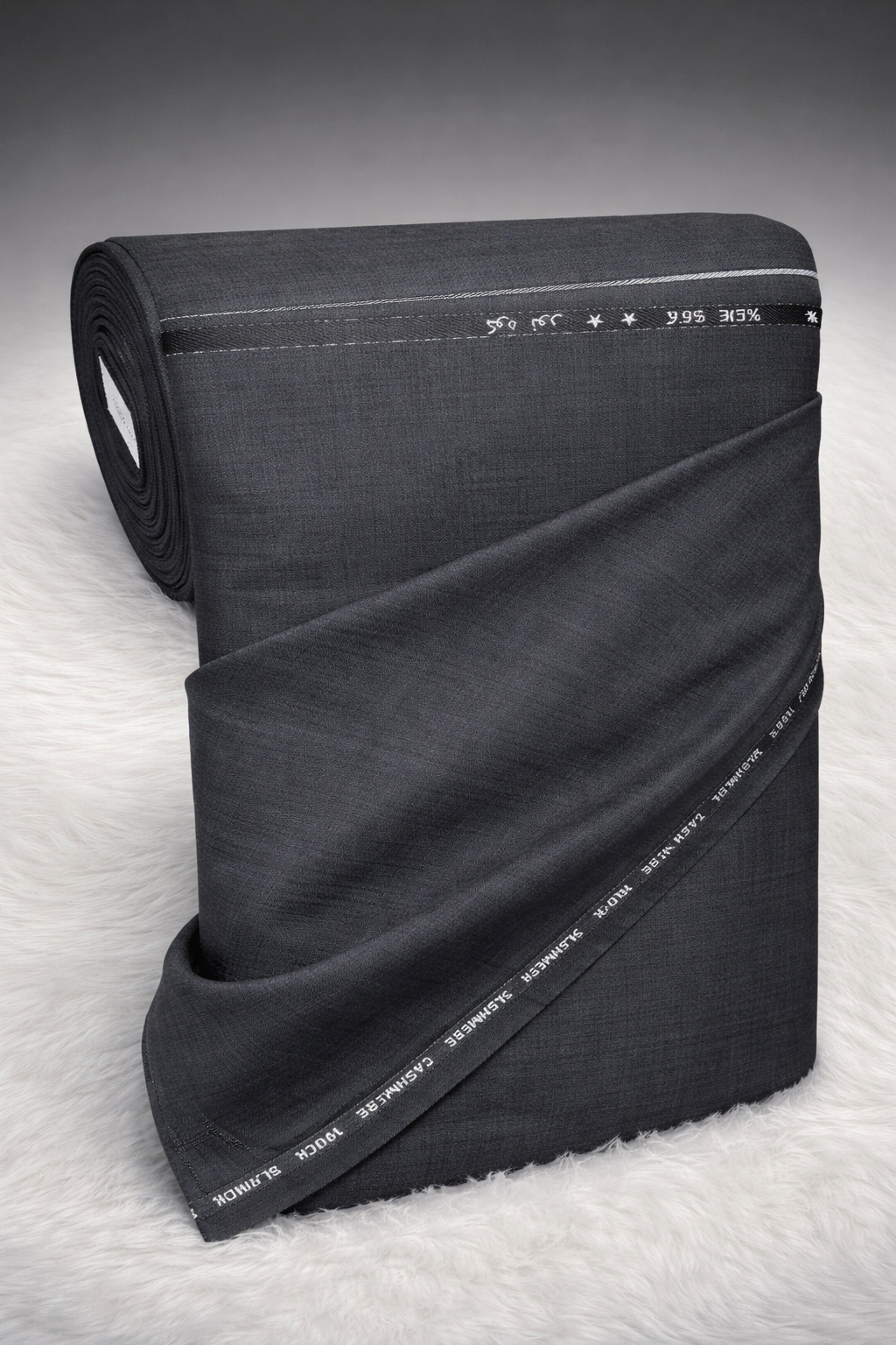 Charcoal Grey Unstitched 2 Piece Luxury Suiting